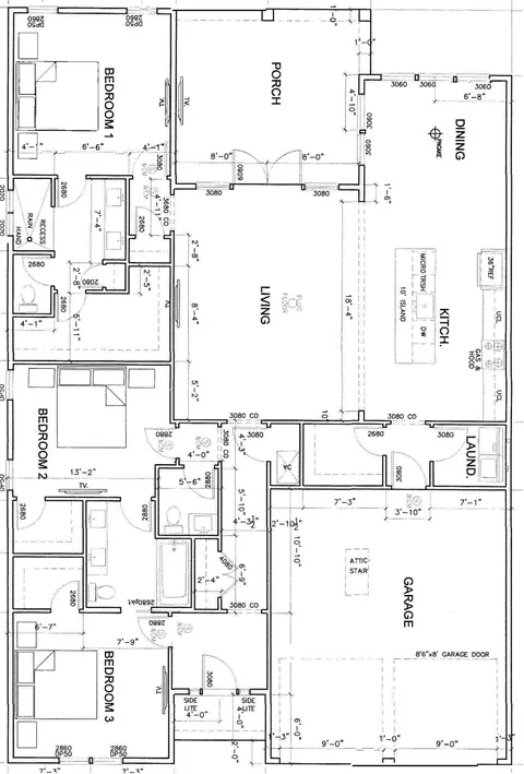 Floorplan - 1009 Suwannee Dr #LOT 2, Watersound, FL 32461 photo 1 of 2
