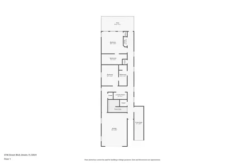 Floorplan - 4736 Ocean Blvd, Destin, FL 32541 photo 1 of 3