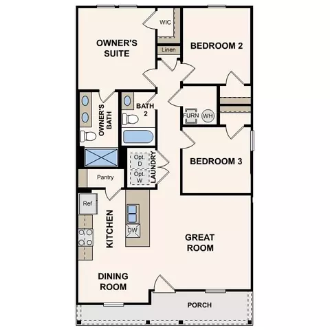 Floorplan - 179 Mcarthur St, Crestview, FL 32539 photo 1 of 1
