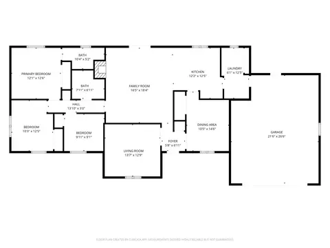 Floorplan - 206 Feldon Dr, Crestview, FL 32536 photo 1 of 1
