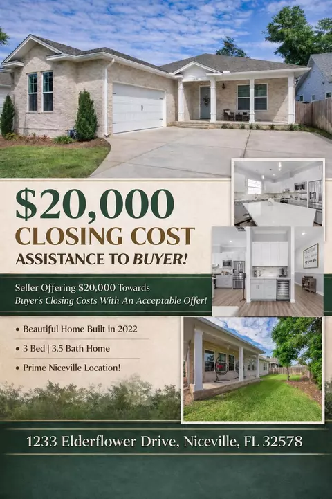 1233 Elderflower Dr, Niceville, FL 32578