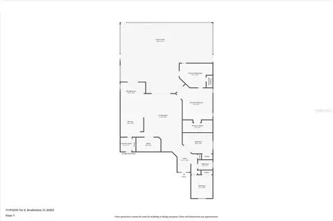 Floorplan - 7119 67th Ter E, Bradenton, FL 34203 photo 1 of 1