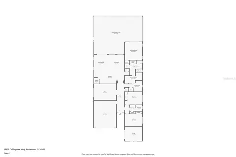 Floorplan - 16620 Collingtree Xing, Lakewood Ranch, FL 34202 photo 1 of 1