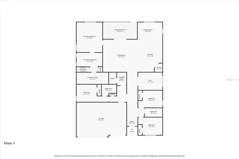 Floorplan - 6413 114th Ave E, Parrish, FL 34219 photo 1 of 1