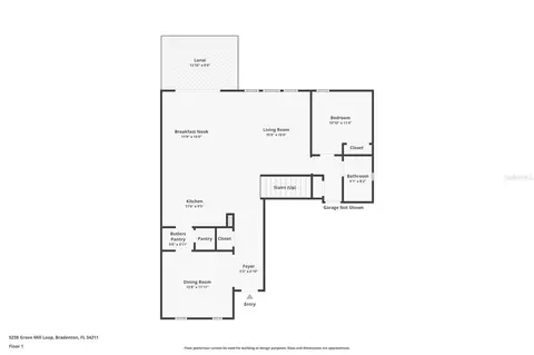 Floorplan - 5238 Grove Mill Loop, Bradenton, FL 34211 photo 2 of 3