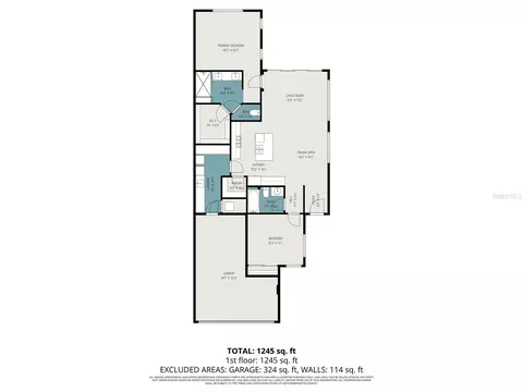 Floorplan - 2388 Datura Loop, Saint Cloud, FL 34772 photo 1 of 1