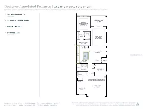 Floorplan - 5854 Windbreak Ct, Apollo Beach, FL 33572 photo 1 of 1