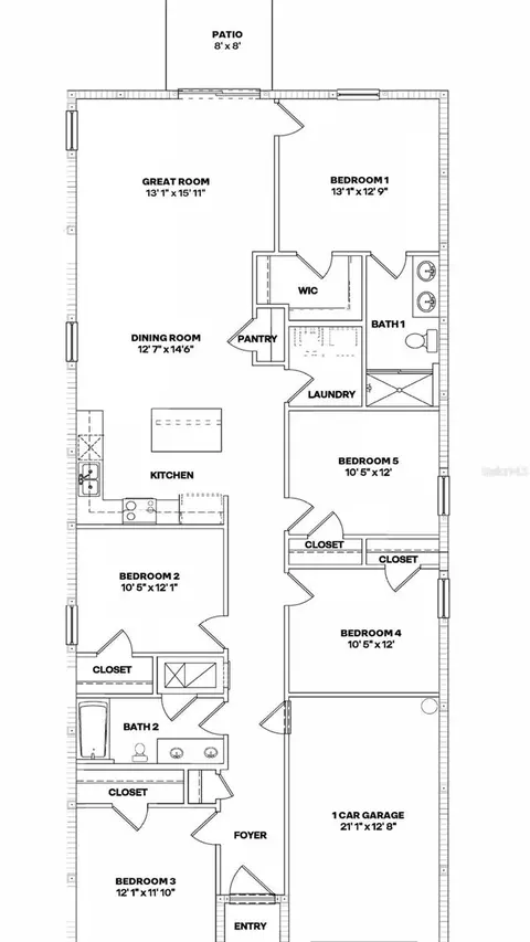 Floorplan - 17906 Wheat Stack Ct, Parrish, FL 34219 photo 1 of 1