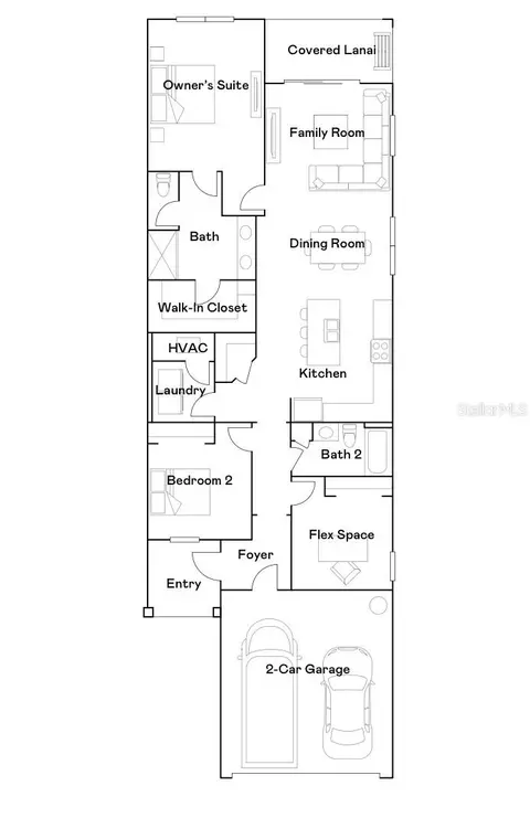 Floorplan - 12842 Lily Quartz Loop, Parrish, FL 34219 photo 1 of 1