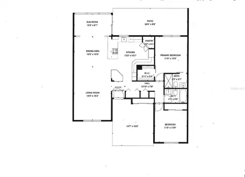 Floorplan - 9517 Azure Cv, Bradenton, FL 34210 photo 1 of 1