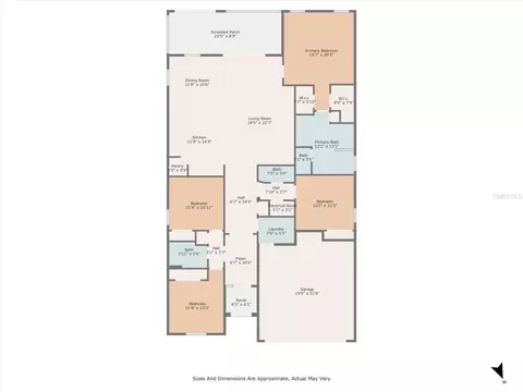 Floorplan - 12423 Nantahala Run, Parrish, FL 34219 photo 1 of 1