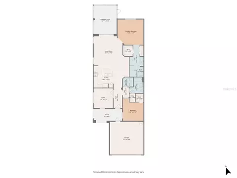 Floorplan - 14632 Barefoot Ln, Parrish, FL 34219 photo 1 of 1