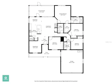 Floorplan - 11887 Dunster Ln, Parrish, FL 34219 photo 1 of 1
