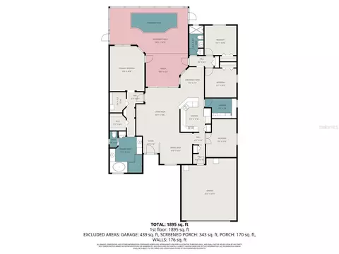 Floorplan - 11567 57th Street Cir E, Parrish, FL 34219 photo 1 of 1