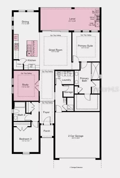 Floorplan - 10610 Eclipse St, Sarasota, FL 34241 photo 1 of 1