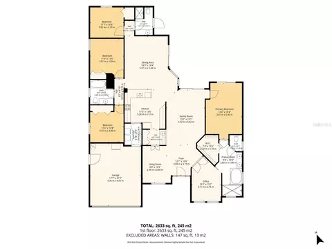 Floorplan - 13502 22nd Ct E, Parrish, FL 34219 photo 1 of 1