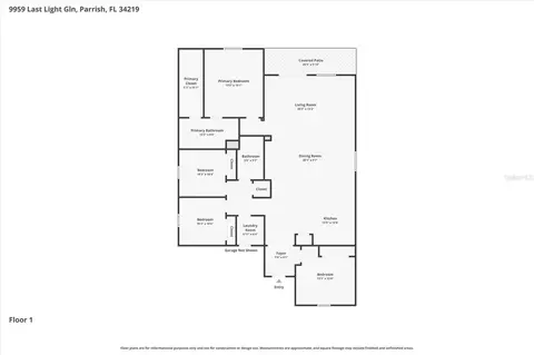 Floorplan - 9959 Last Light Gln, Parrish, FL 34219 photo 1 of 1