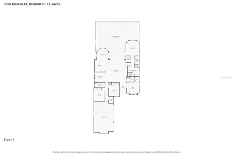 Floorplan - 7908 Matera Ct, Bradenton, FL 34202 photo 1 of 1