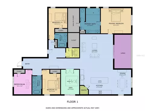 Floorplan - 6421 114th Ave E, Parrish, FL 34219 photo 1 of 1