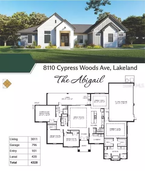 8110 Cypress Woods Ave, Lakeland, FL 33809