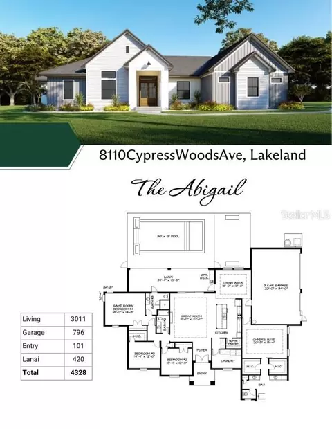 8110 Cypress Woods Ave, Lakeland, FL 33809