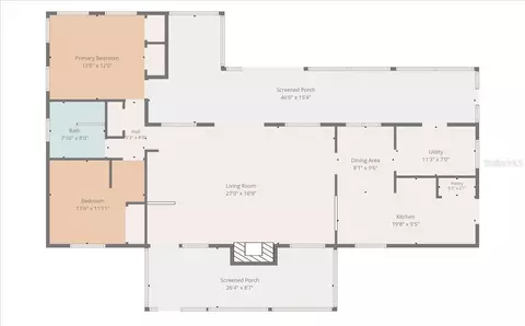 Floorplan - 811 Sarabay Rd, Osprey, FL 34229 photo 1 of 1