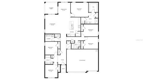 Floorplan - 17516 Whiskey Creek Trl, Parrish, FL 34219 photo 1 of 1