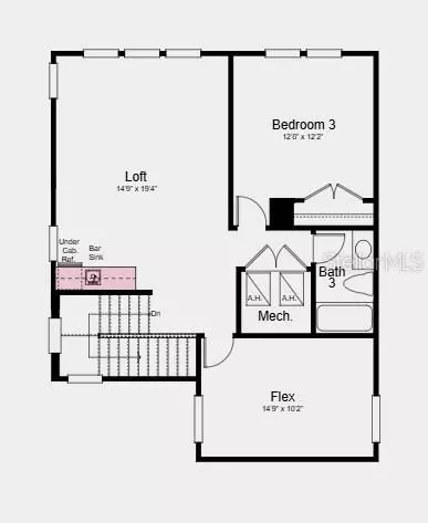 Floorplan - 10581 Eclipse St, Sarasota, FL 34241 photo 2 of 2