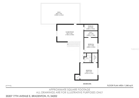 Floorplan - 20207 77th Ave E, Bradenton, FL 34202 photo 2 of 3