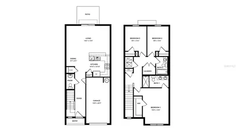 Floorplan - 4103 Miller Pointe Ct, Bradenton, FL 34208 photo 1 of 1