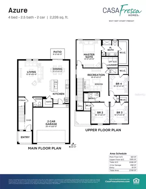 Floorplan - 7716 Twinleaf Ter, Parrish, FL 34219 photo 1 of 1