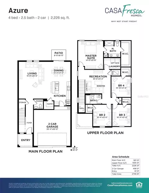 Floorplan - 7716 Twinleaf Ter, Parrish, FL 34219 photo 1 of 1