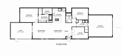 Floorplan - 8427 Ocean Tides Cv, Parrish, FL 34219 photo 1 of 1