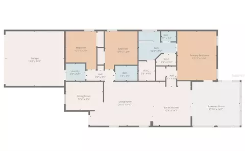 Floorplan - 11802 Crawford Parrish Ln, Parrish, FL 34219 photo 1 of 1
