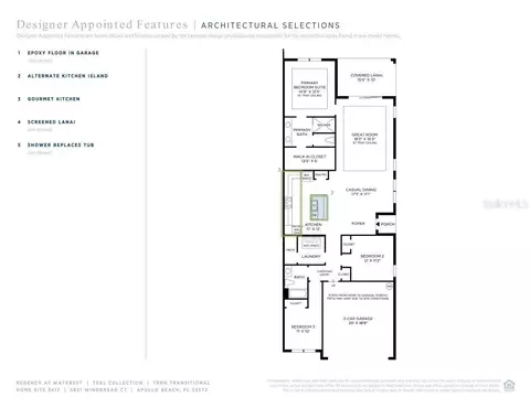 Floorplan - Undisclosed, Apollo Beach, FL 33572 photo 1 of 1
