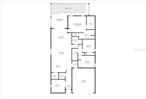 Floorplan - 14314 17th Ct E, Parrish, FL 34219 photo 1 of 1