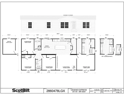 Floorplan - 16918 NW 264th St, Okeechobee, FL 34972 photo 1 of 1