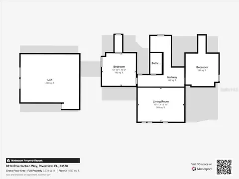 Floorplan - 8814 Riverlachen Way, Riverview, FL 33578 photo 2 of 2