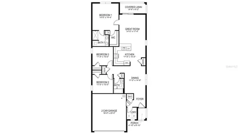 Floorplan - 11840 Texoma Ct, Parrish, FL 34219 photo 1 of 1