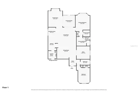 Floorplan - 8717 Monterey Bay Loop, Bradenton, FL 34212 photo 1 of 1