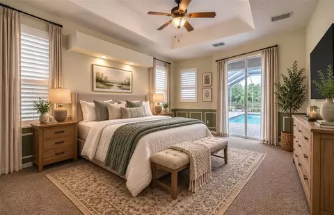 Bedroom - 143 Mill Run E, Bradenton, FL 34212 photo 2 of 11