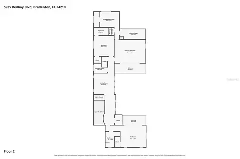 Floorplan - 5935 Redbay Blvd, Bradenton, FL 34210 photo 2 of 3