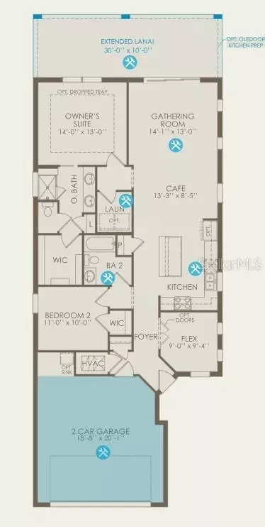 Floorplan - 9437 Shorebird Ct, Parrish, FL 34219 photo 1 of 1