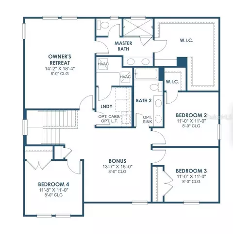 Floorplan - 7424 Rhubarb Dr, Parrish, FL 34219 photo 2 of 2