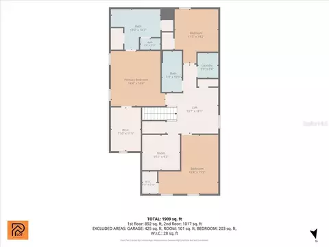 Floorplan - 12171 High Rock Way, Parrish, FL 34219 photo 2 of 3