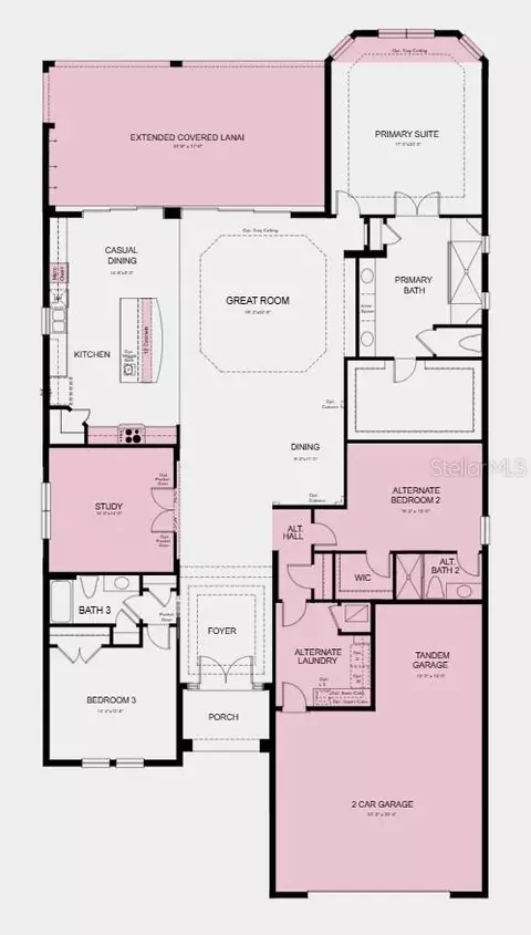 Floorplan - 14829 Contenta Loop, Bradenton, FL 34211 photo 1 of 1