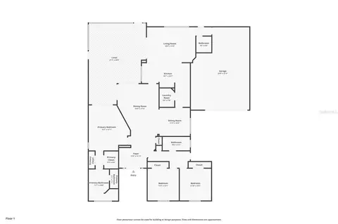 Floorplan - 4739 Compass Dr, Bradenton, FL 34208 photo 1 of 1