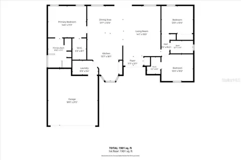 Floorplan - 7123 Summit Dr, Winter Haven, FL 33884 photo 1 of 2