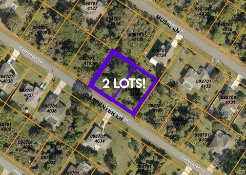 Lots 4 & 5 Carpenter Lane, North Port, FL 34286
