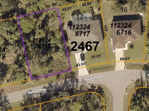 Maroon Avenue, North Port, FL 34288